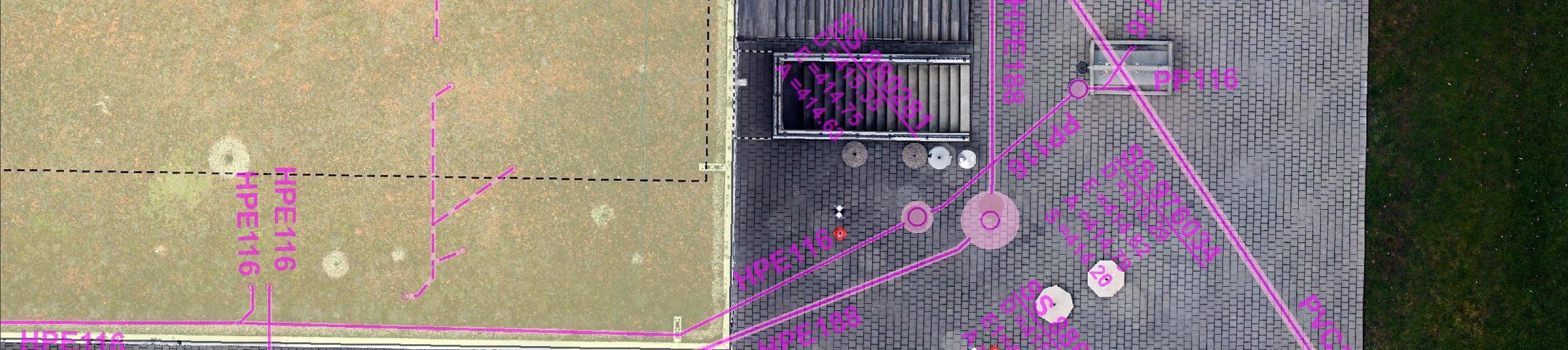 Orthofoto in GiS Applikationen eingebunden 